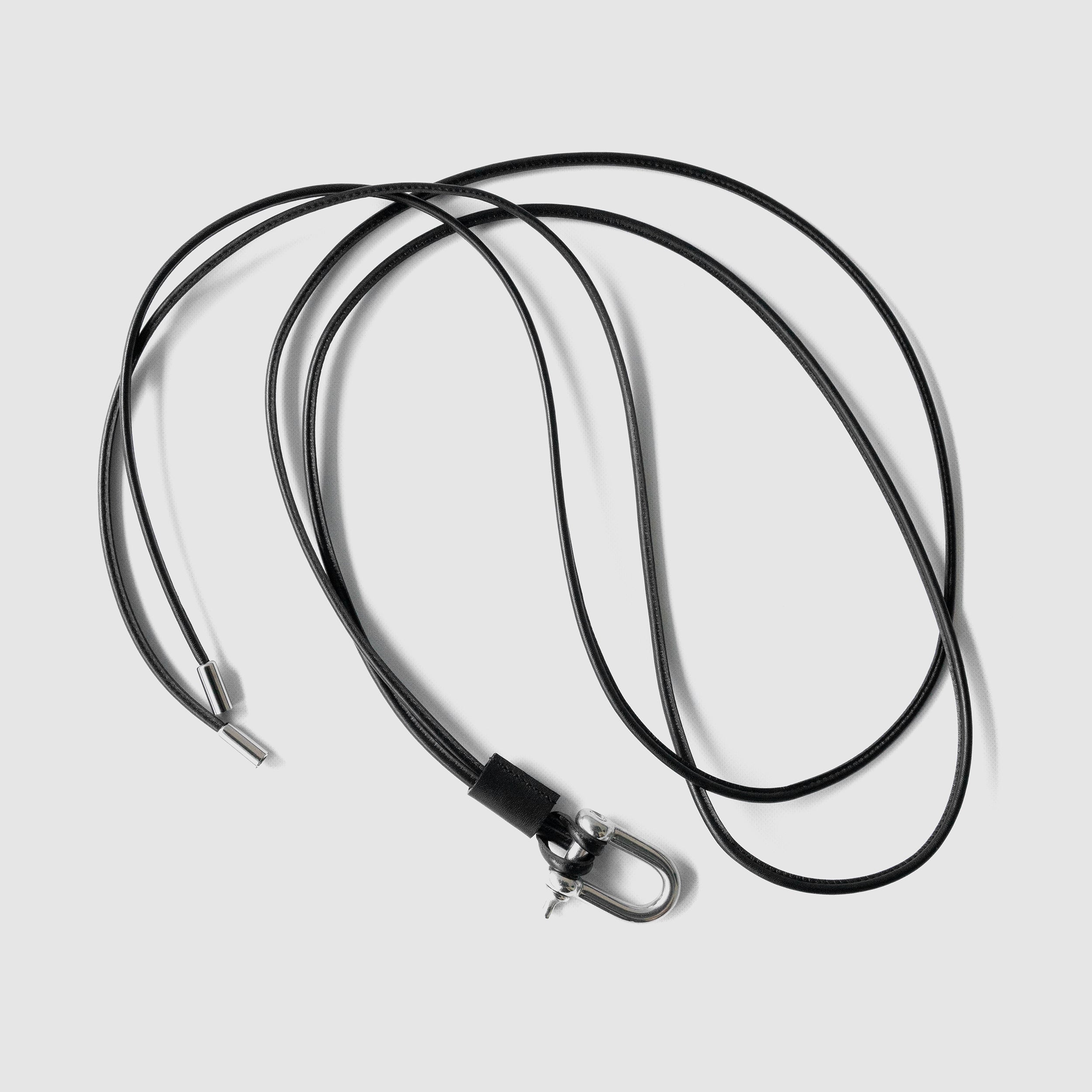 ANCELLM(アンセルム) / LEATHER ROPE BELT 