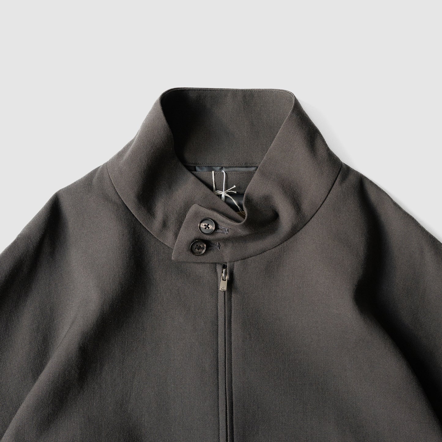 Blanc YM/ Wool surge harrington JKT "Gray"