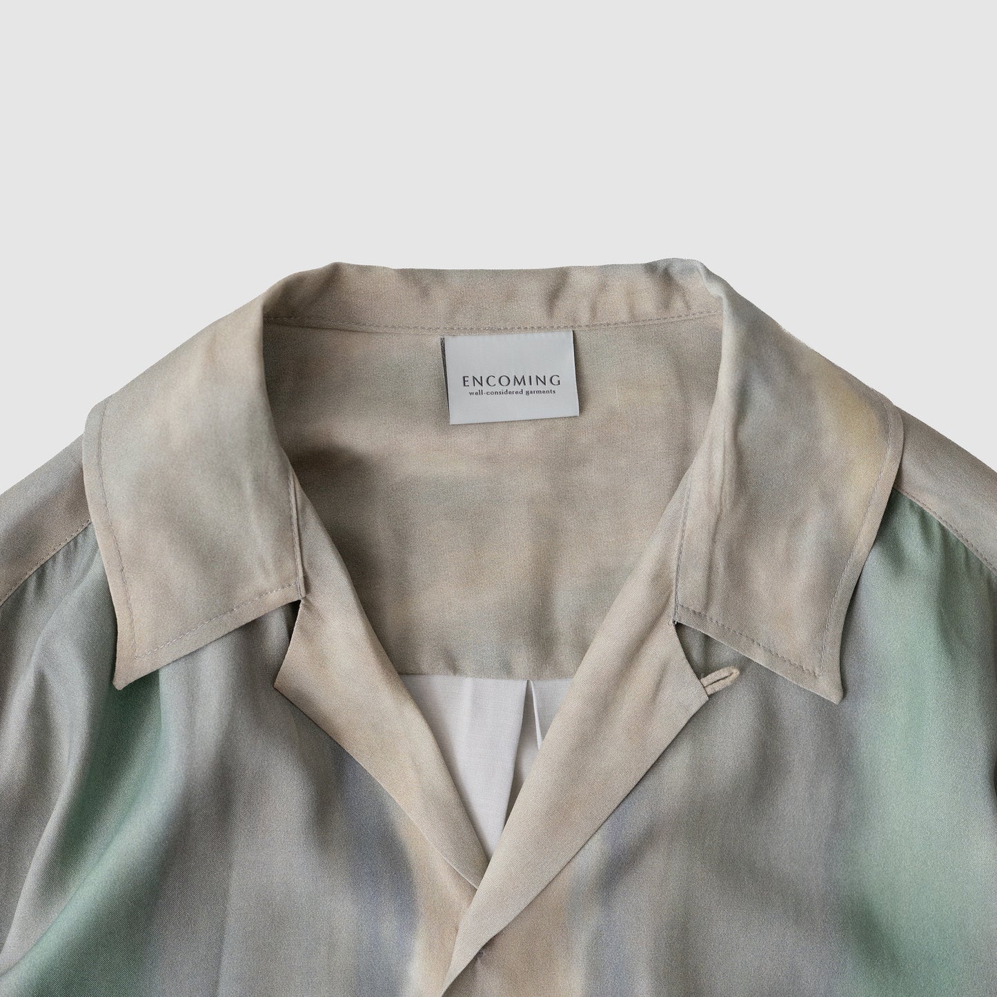 ENCOMING/ MARUQUE SHIRT "GREY/GREEN"