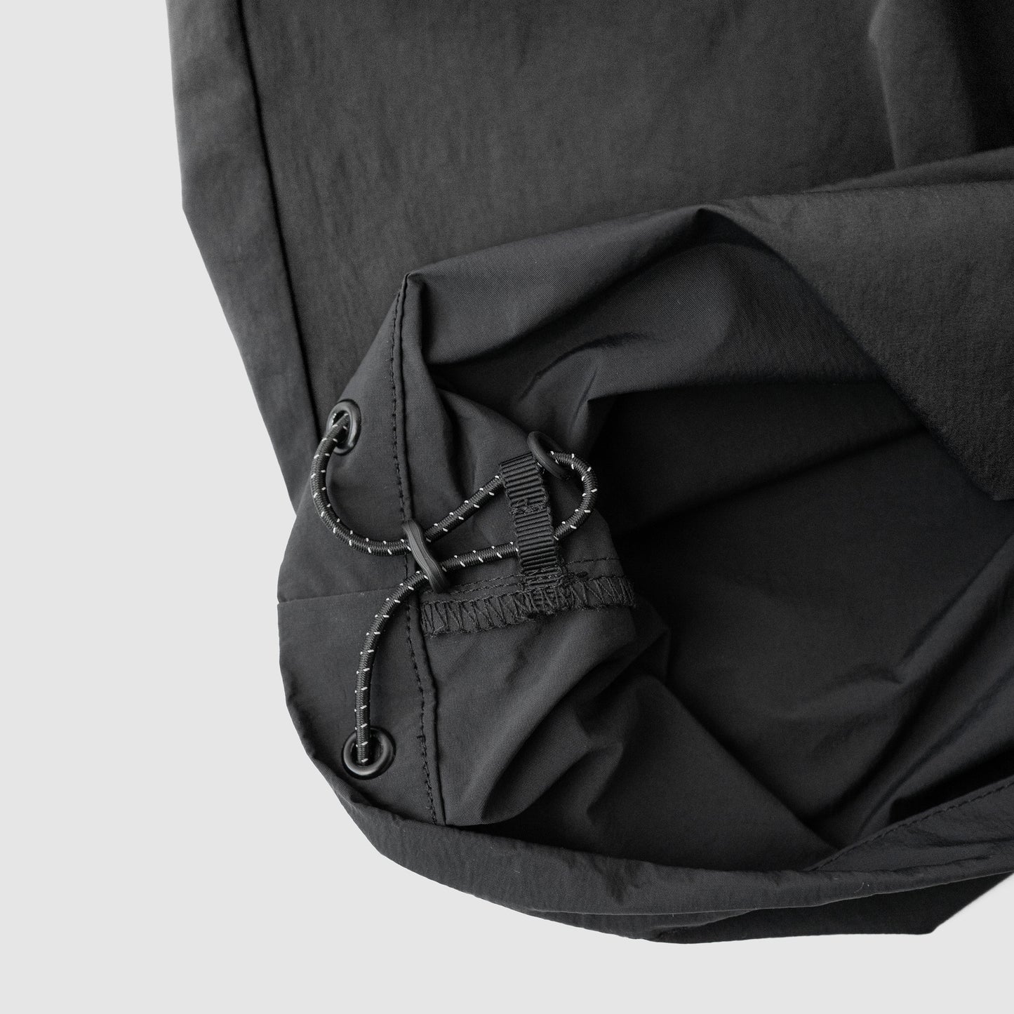 F/CE. /  COMPACTION PARACHUTE WIDE PANTS "Black"