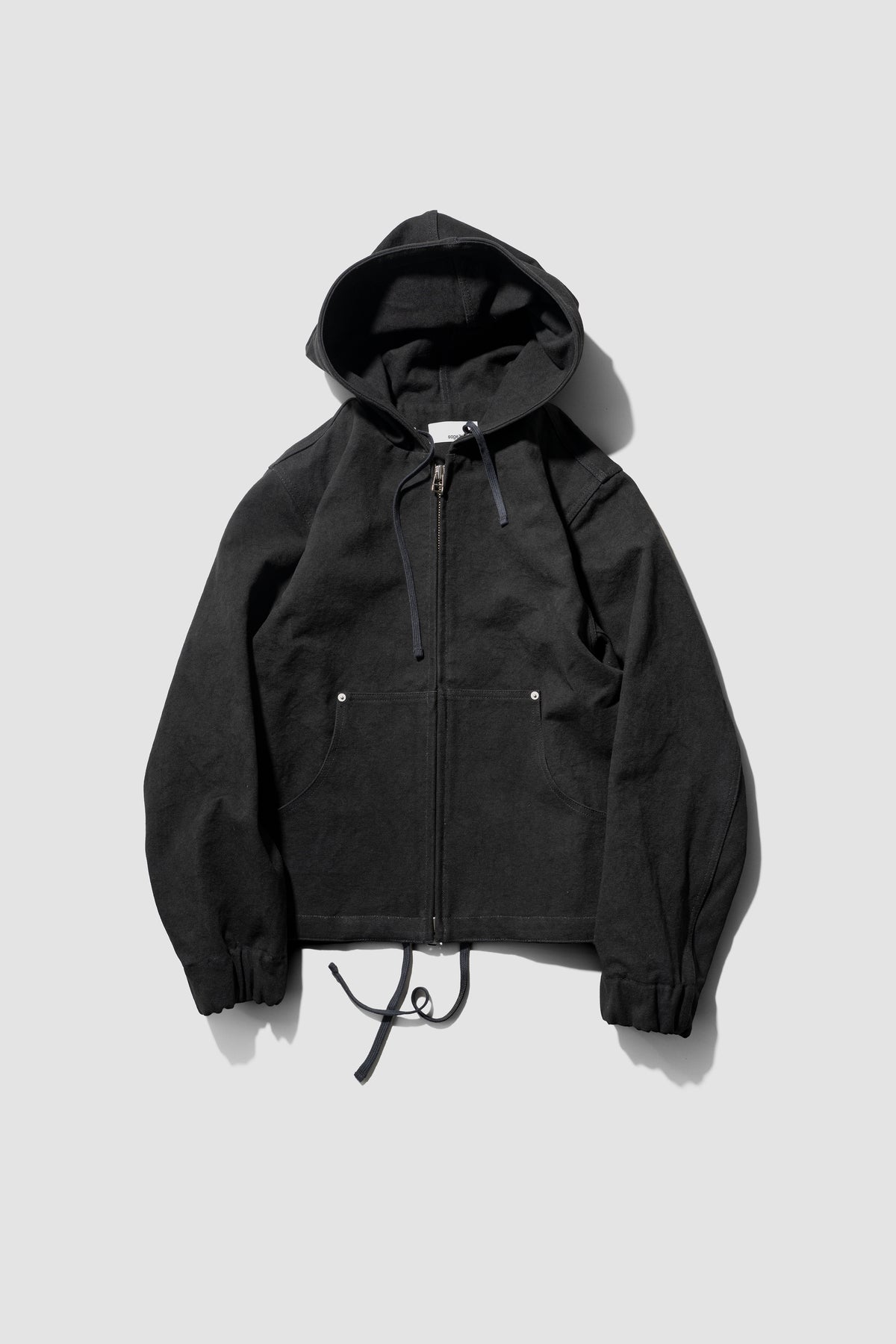 SAGE NATION / Hoodie Jacket  "Black"