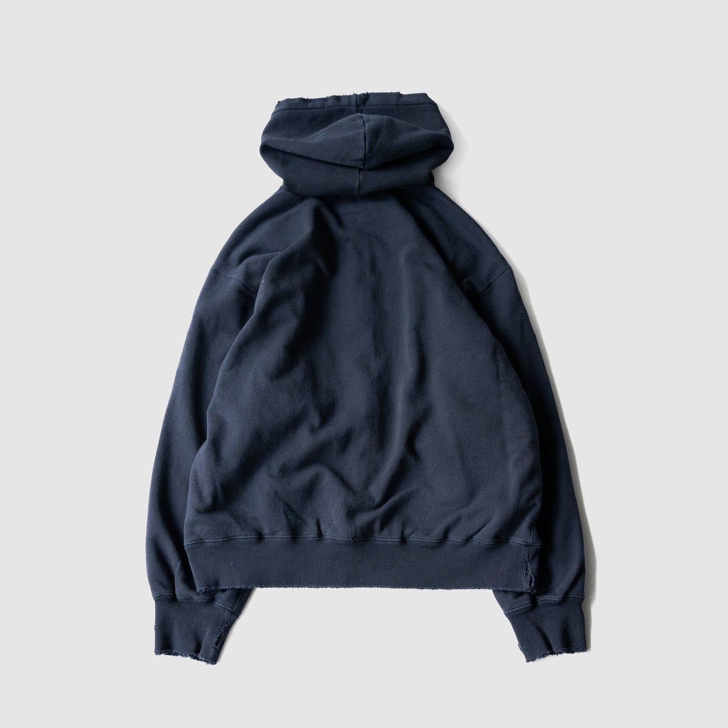 ANCELLM / ZIP HOODIE "NAVY"