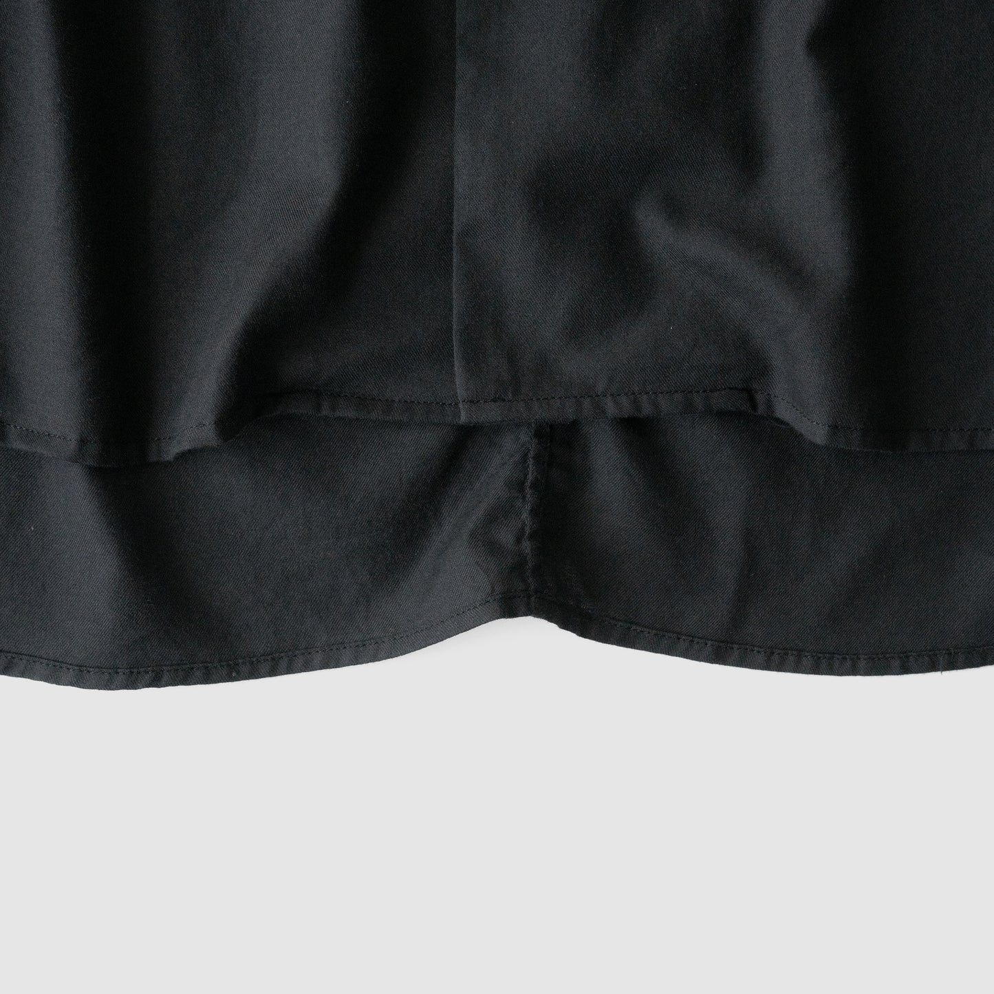 ANCELLM / C/S TAILORED SHIRT "BLACK"