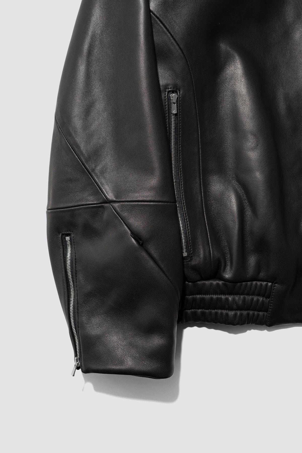Afiit / LEATHER JACKET "BLACK"