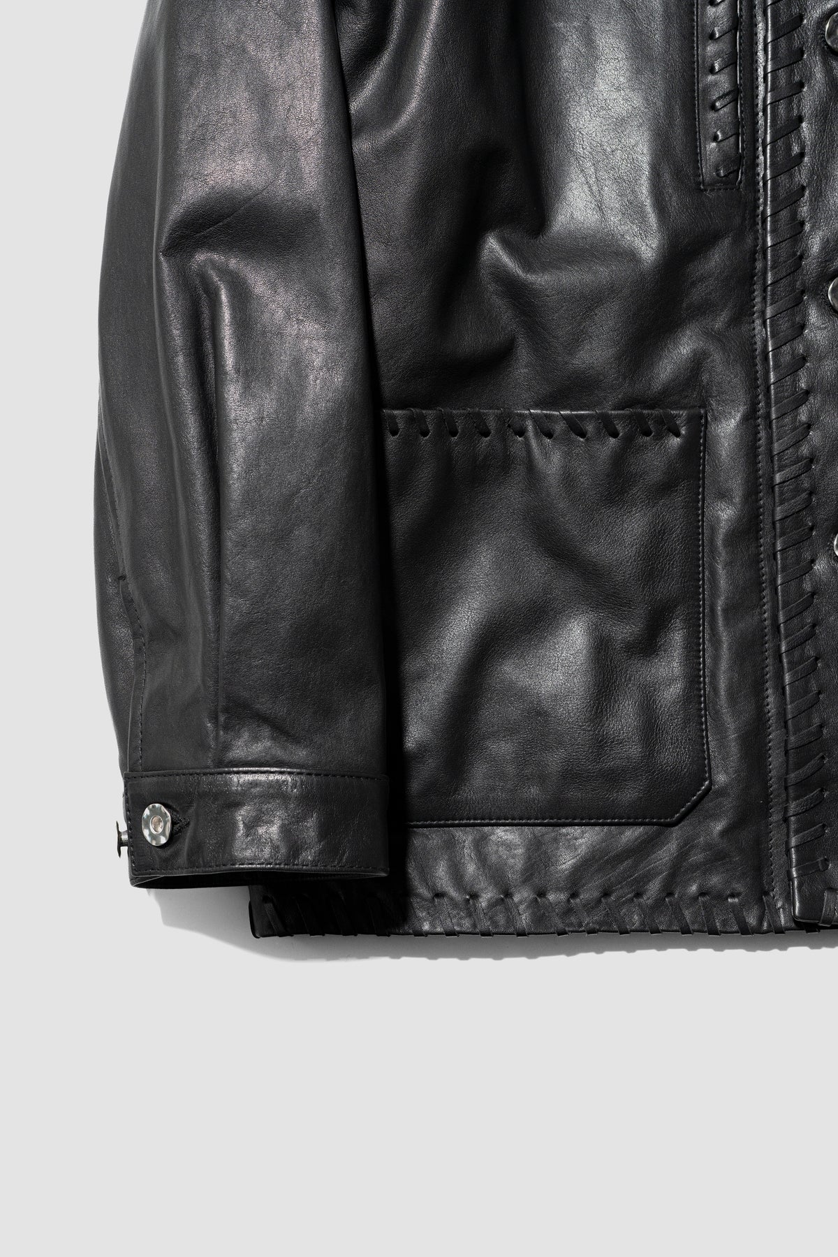 CCU / BRAIDED FRENCH COVERALL "BLACK"