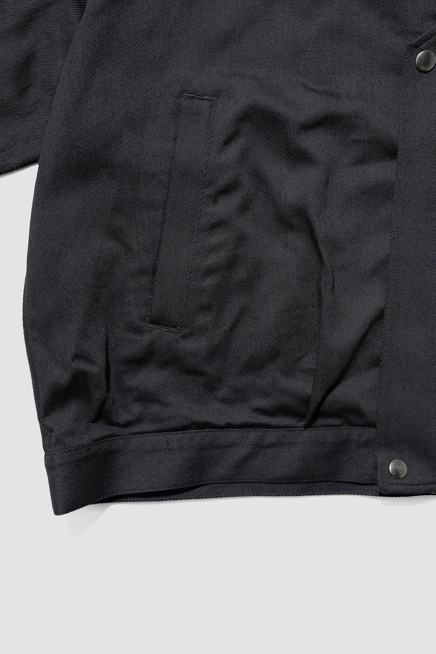 Antwort / DENIM SKIPPER JACKET "BLACK"