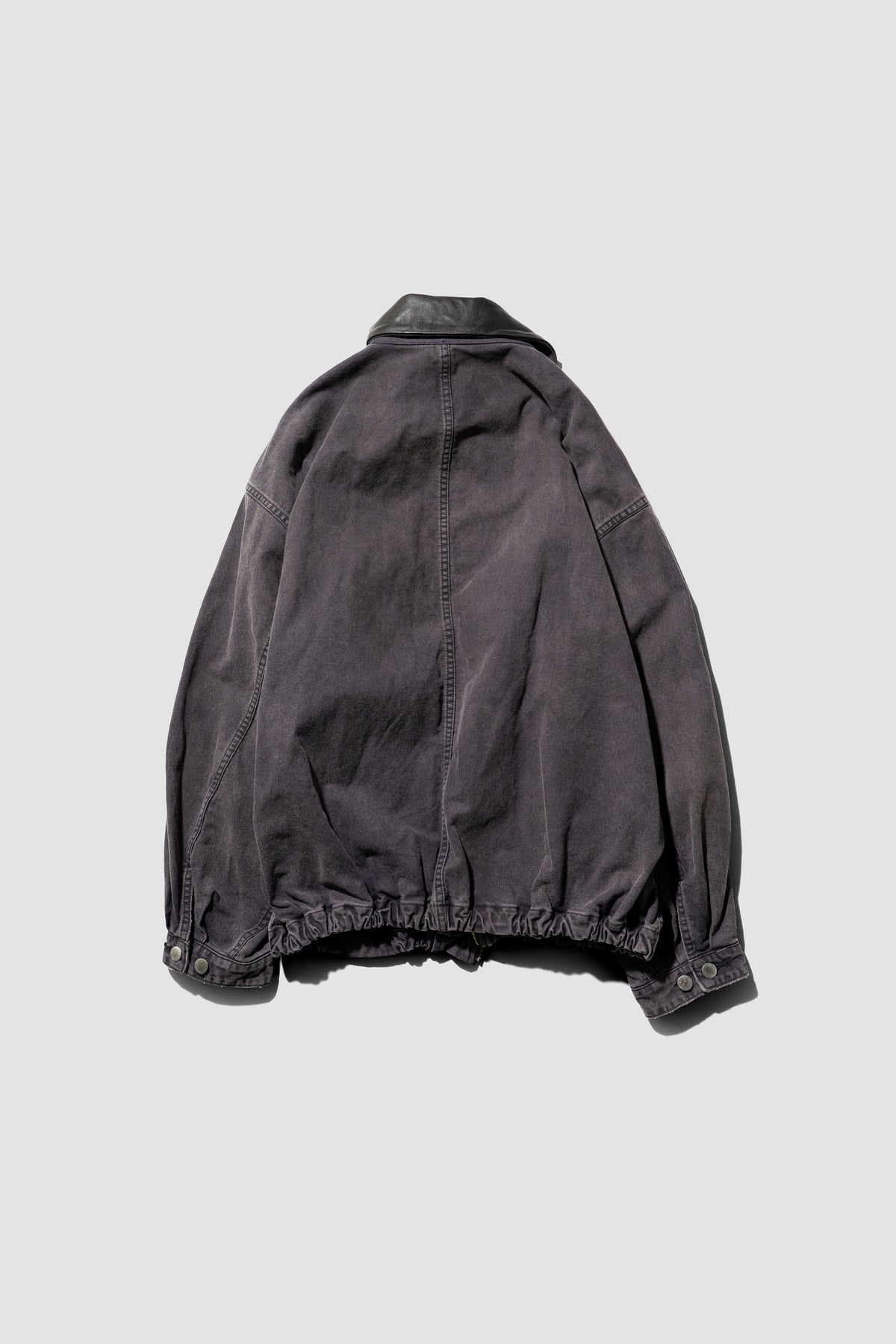 ssstein/ SULFUR DYED WHIPCORD VINTAGE JACKET "BLACK"
