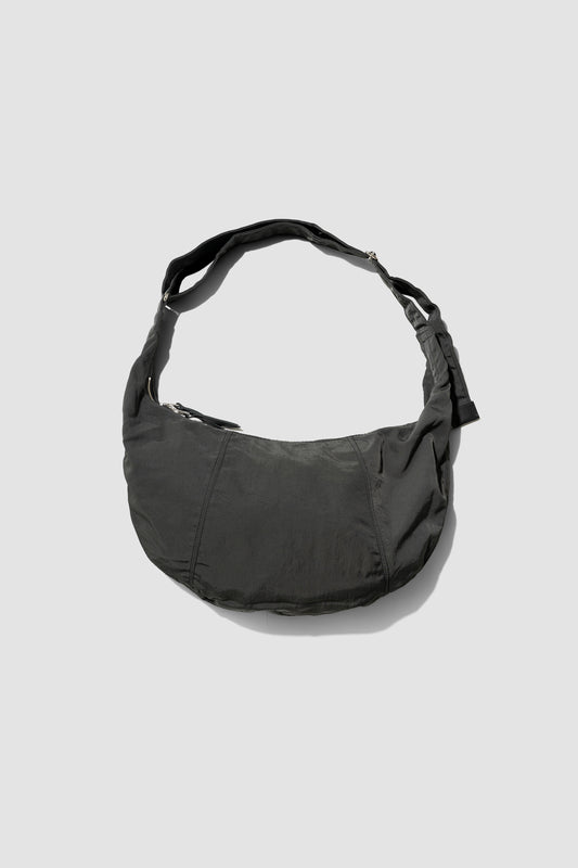 YOKE/ Nylon Circle Shoulder Bag "BLACK"
