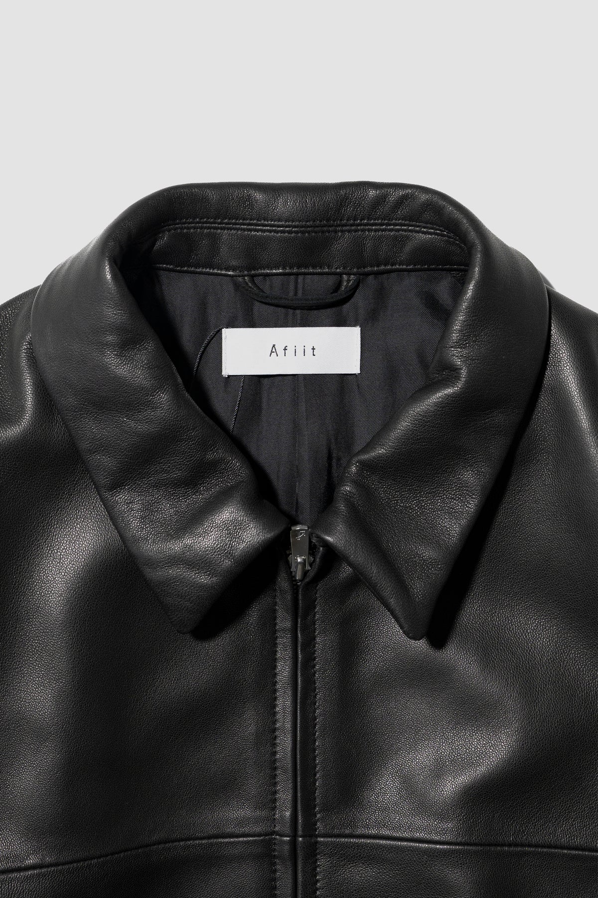 Afiit / LEATHER JACKET "BLACK"