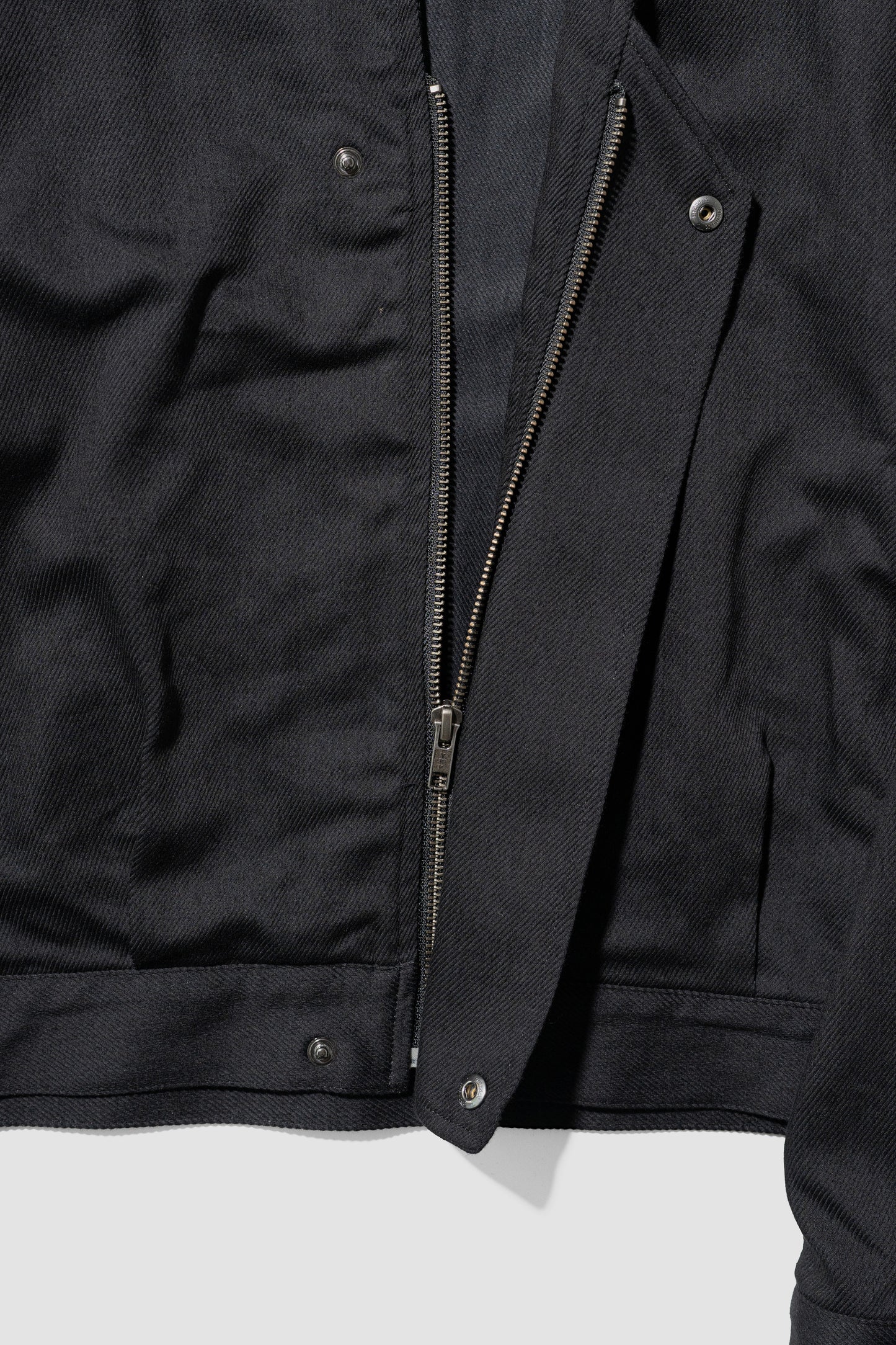 Antwort / DENIM SKIPPER JACKET "BLACK"