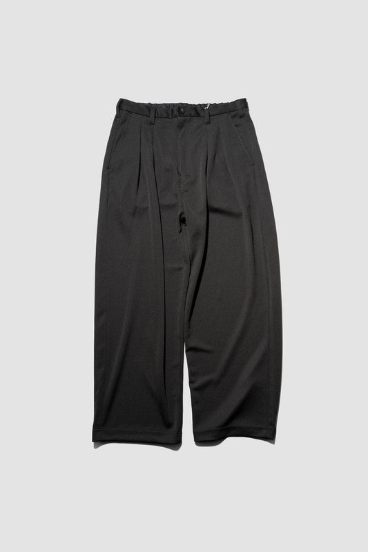 ANCELLM / MILANO RIB SLACKS "BLACK"