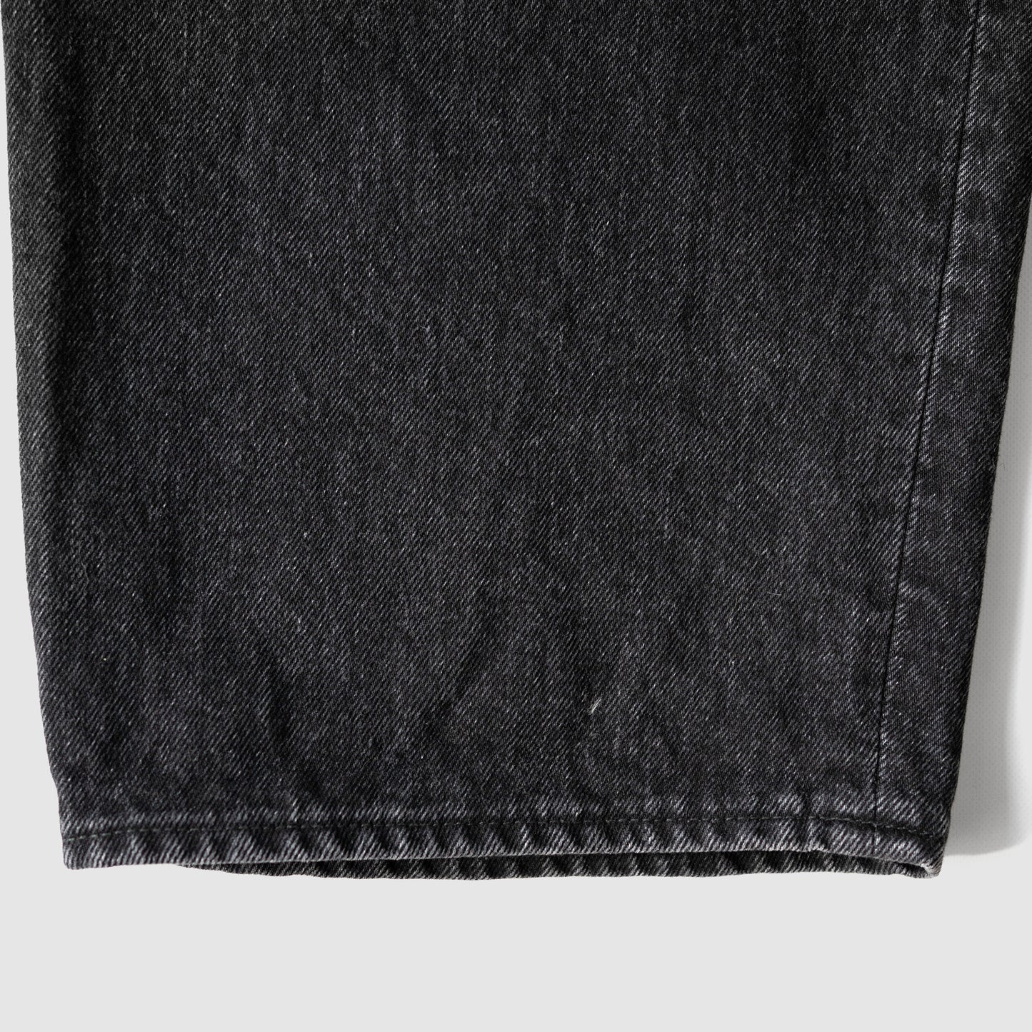 O- /  N.N.Z. DENIM TROUSERS W "Black -Stone Bio-"