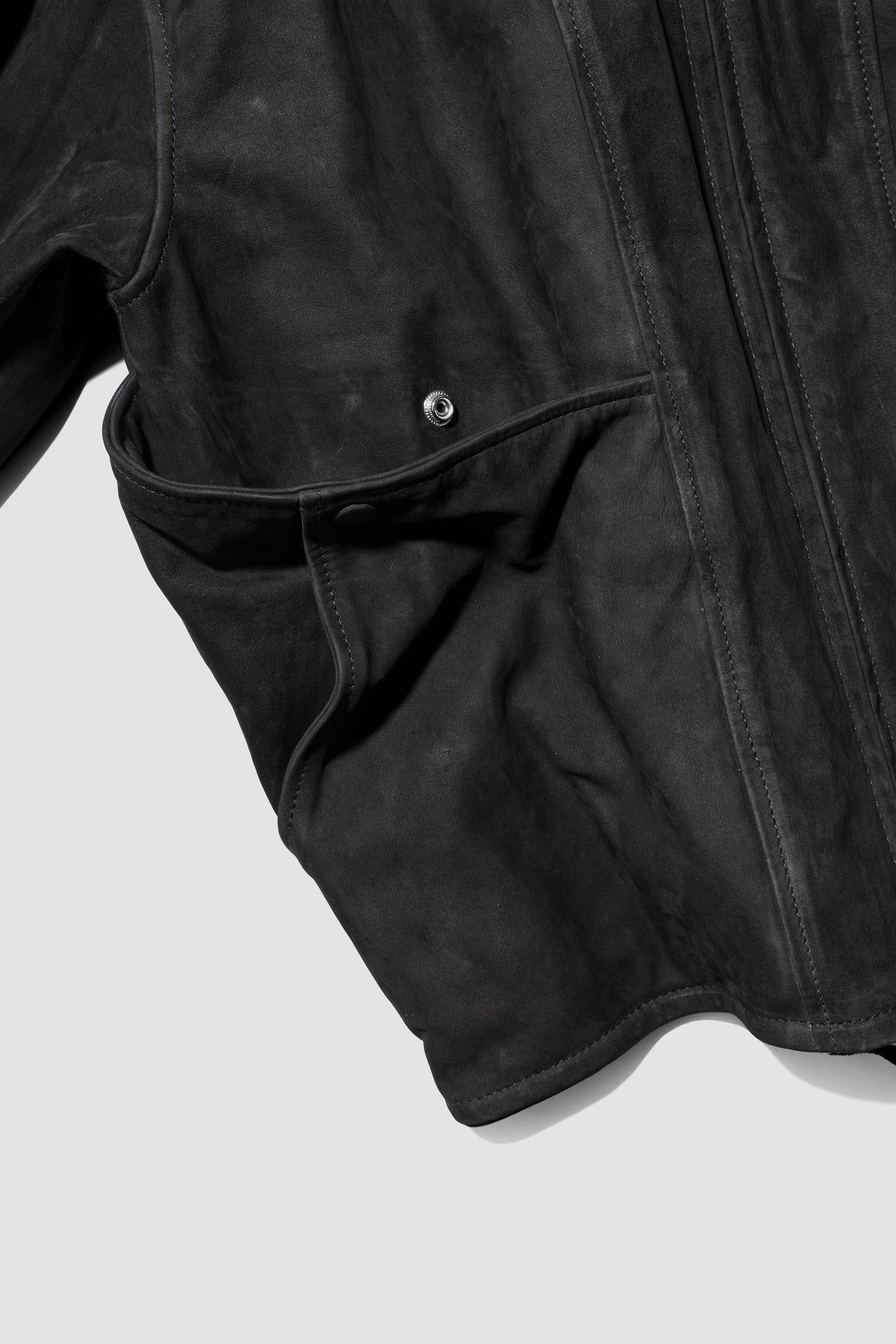 CCU / WORK JACKET -SUEDE- "BLACK"