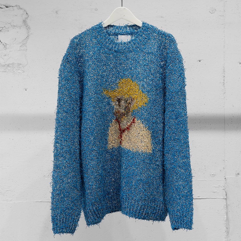 Kota Gushiken/ Summer Van Gogh Long Sleeve Top "Blue"