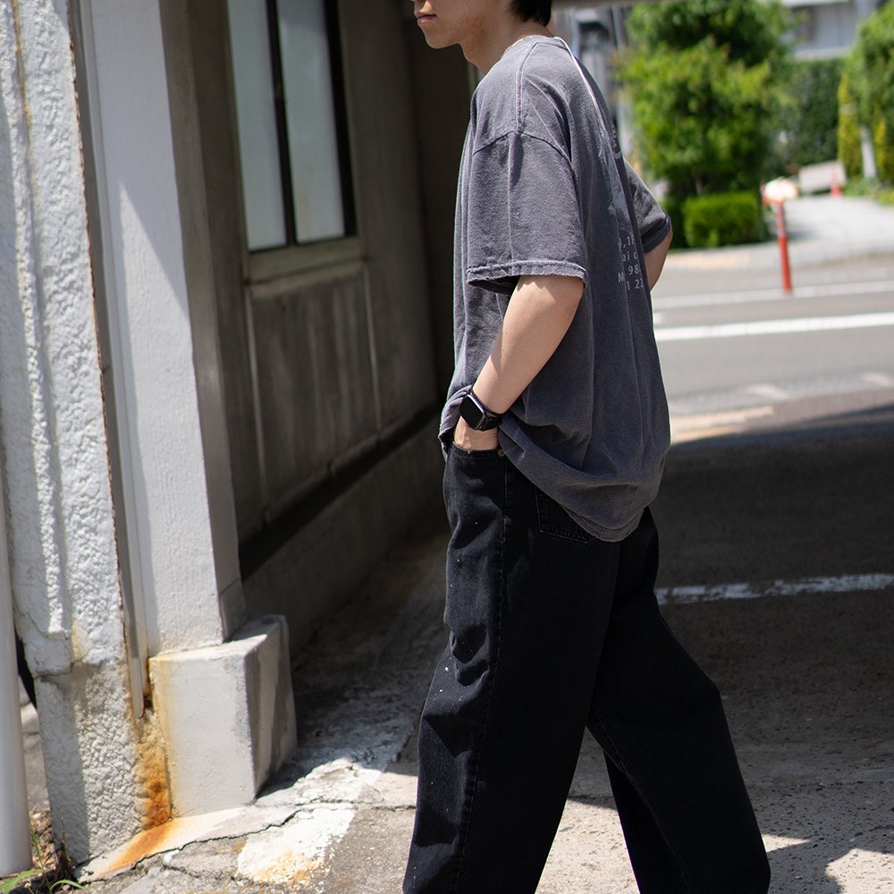 ANCELLM / SOUVENIR T-SHIRTS "伊達" "BLK"