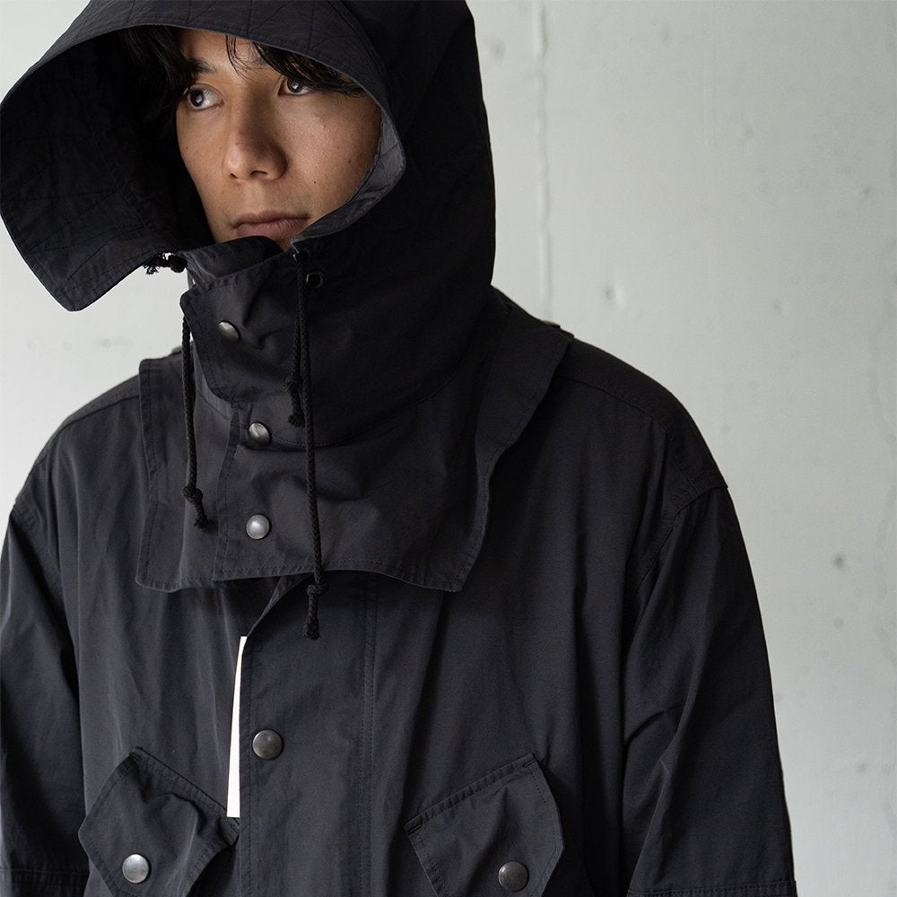 YOKE/ CANADIAN MILITARY PARKA "BLK"