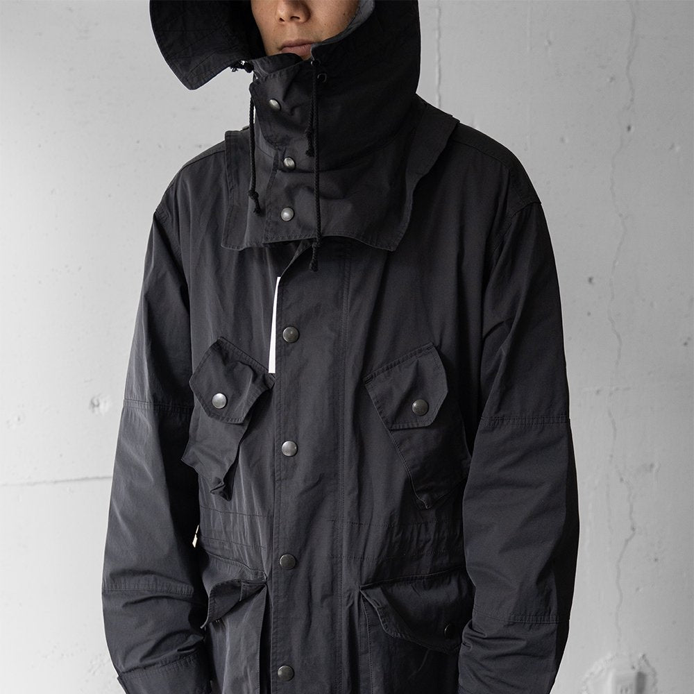 YOKE/ CANADIAN MILITARY PARKA "BLK"