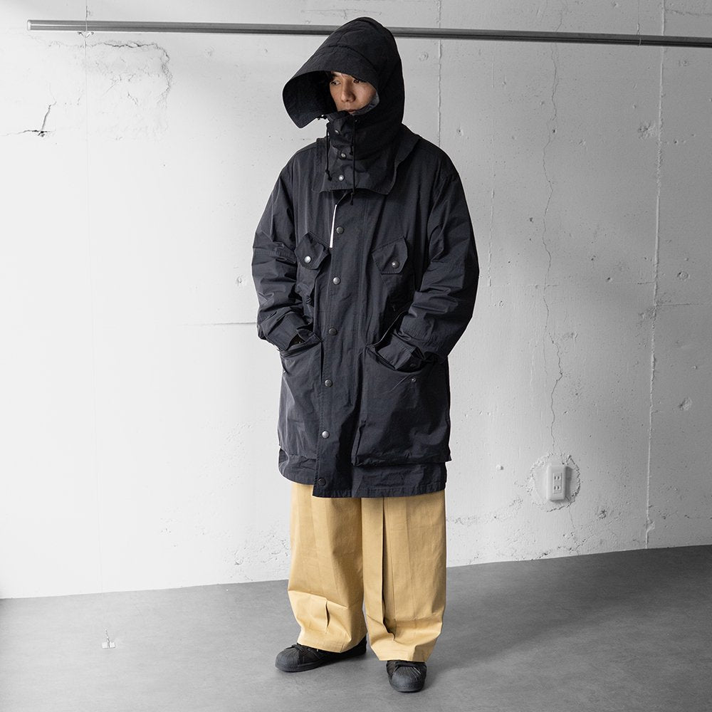 YOKE/ CANADIAN MILITARY PARKA "BLK"