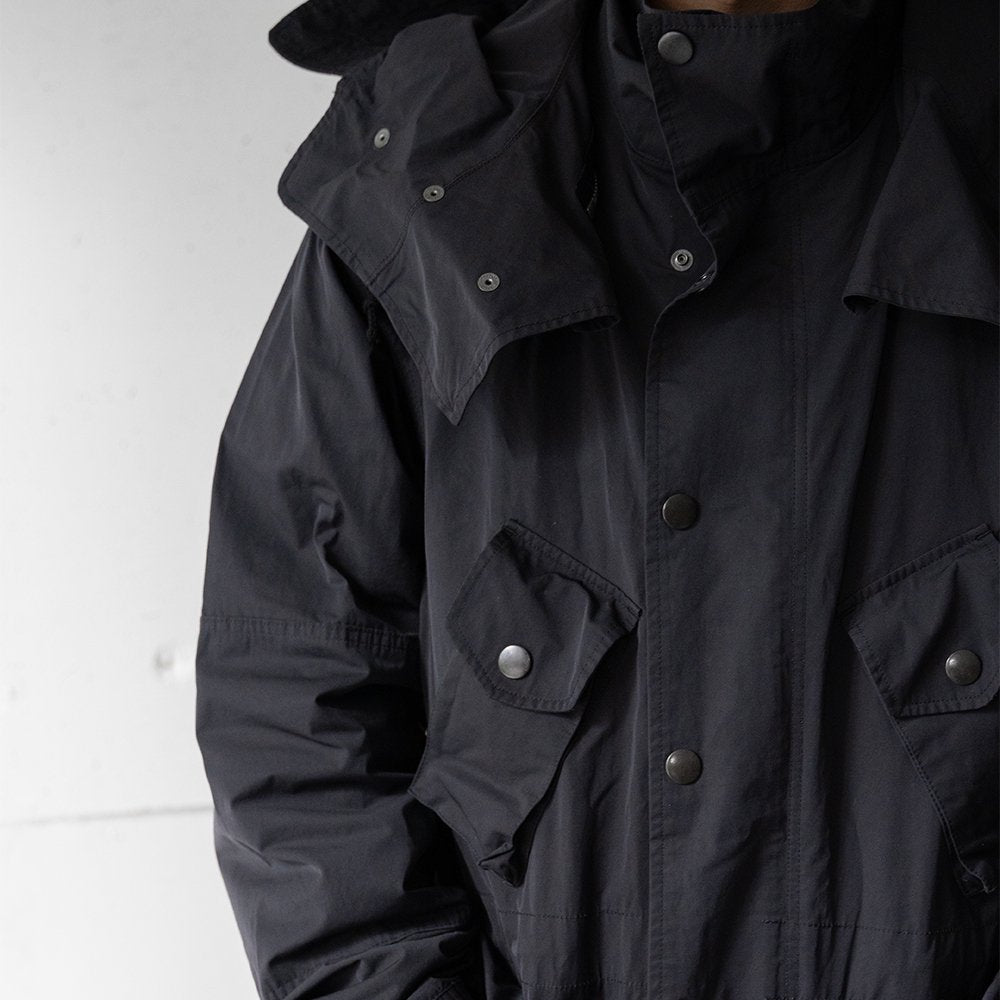 YOKE/ CANADIAN MILITARY PARKA "BLK"