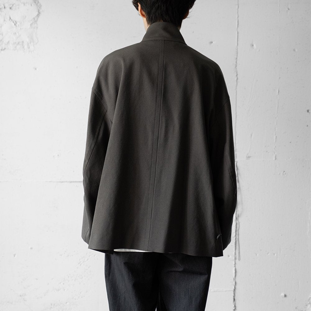 Blanc YM/ Wool surge harrington JKT "Gray"