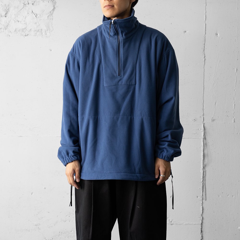 YOKE/ POLARTEC FLEECE HIGHNECK PULLOVER "BLUE"