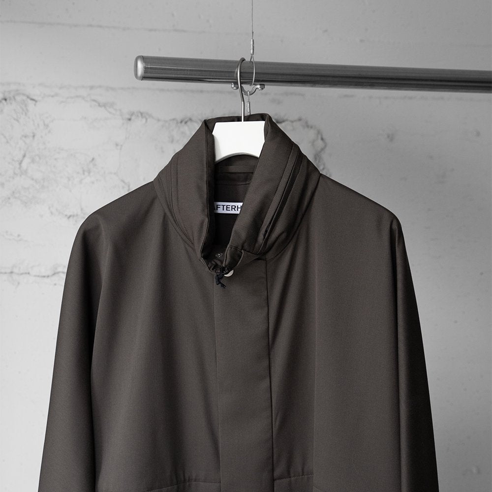 [50%OFF] AFTERHOURS / STAND COLLAR JACKET "MOCHA"