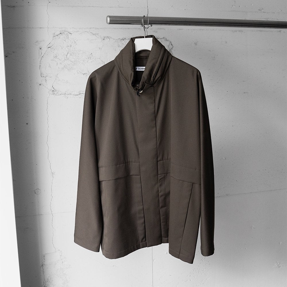 [50%OFF] AFTERHOURS / STAND COLLAR JACKET "MOCHA"