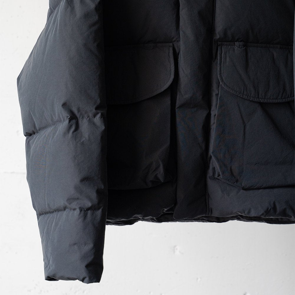 [40%OFF] NEITHERS/ Goose Down Detachable Hooded Jacket "BLACK"