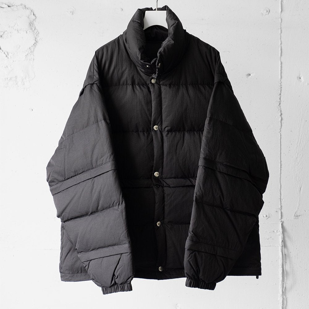 YOKE/ MULTI DETACHABLE RV DOWN JACKET "BLACK"