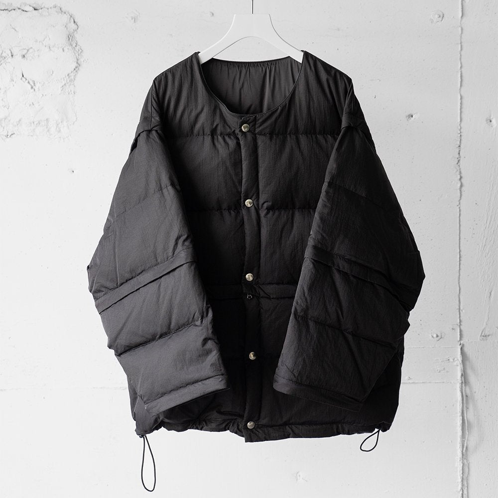 YOKE/ MULTI DETACHABLE RV DOWN JACKET "BLACK"