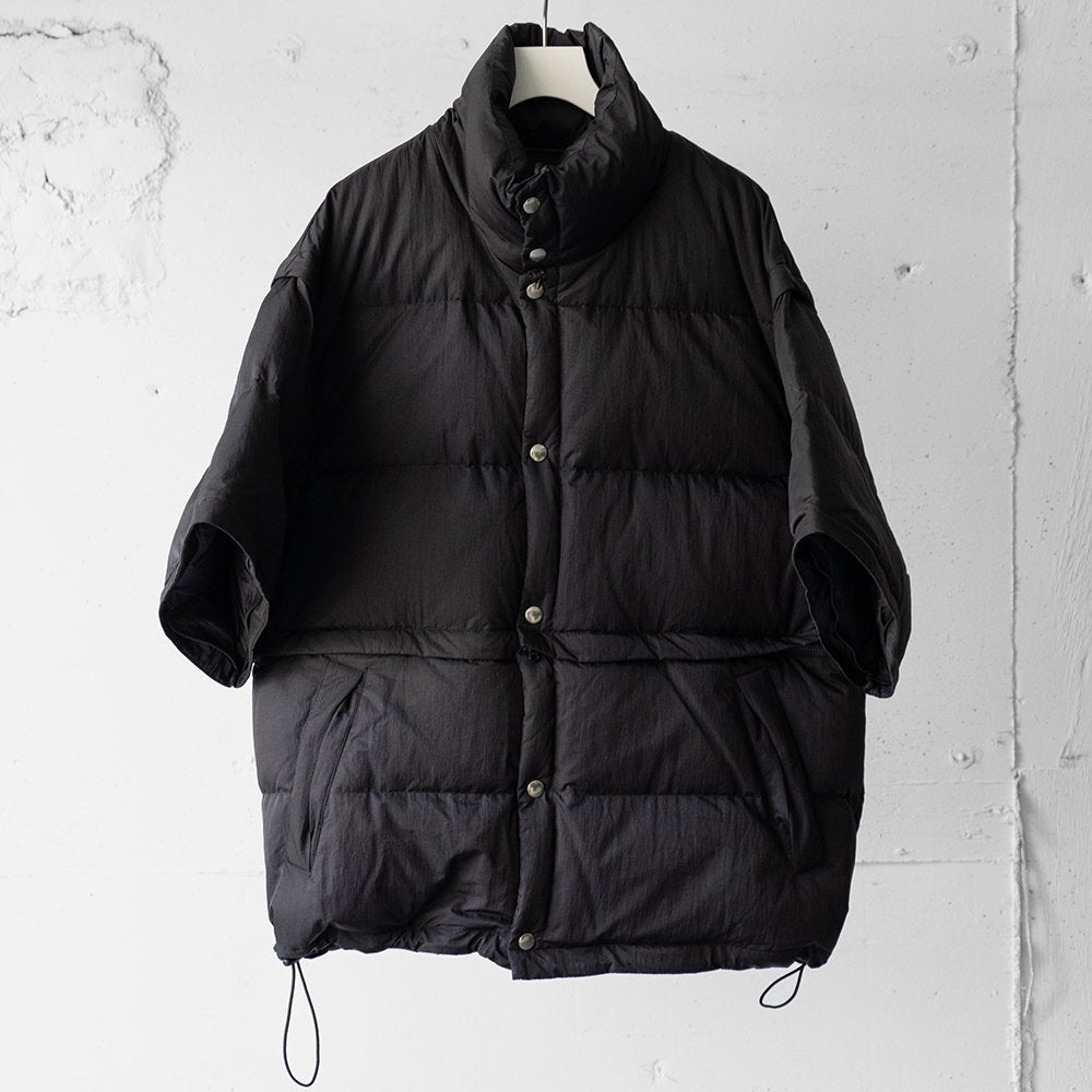 YOKE/ MULTI DETACHABLE RV DOWN JACKET "BLACK"