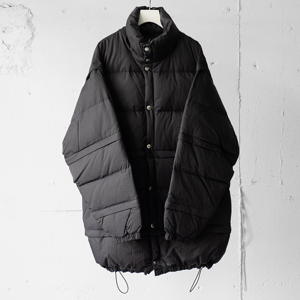 YOKE/ MULTI DETACHABLE RV DOWN JACKET "BLACK"