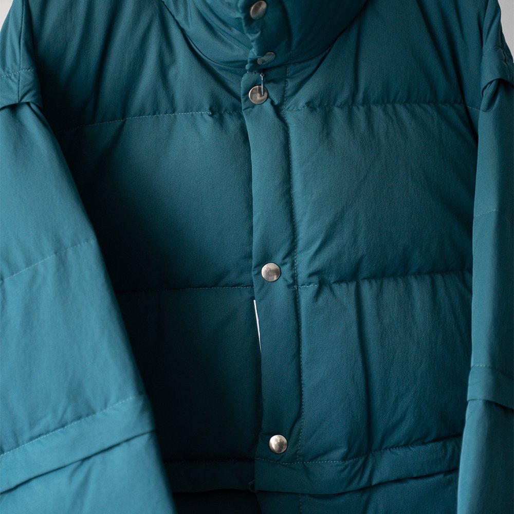 YOKE/ MULTI DETACHABLE RV DOWN JACKET "BLU"