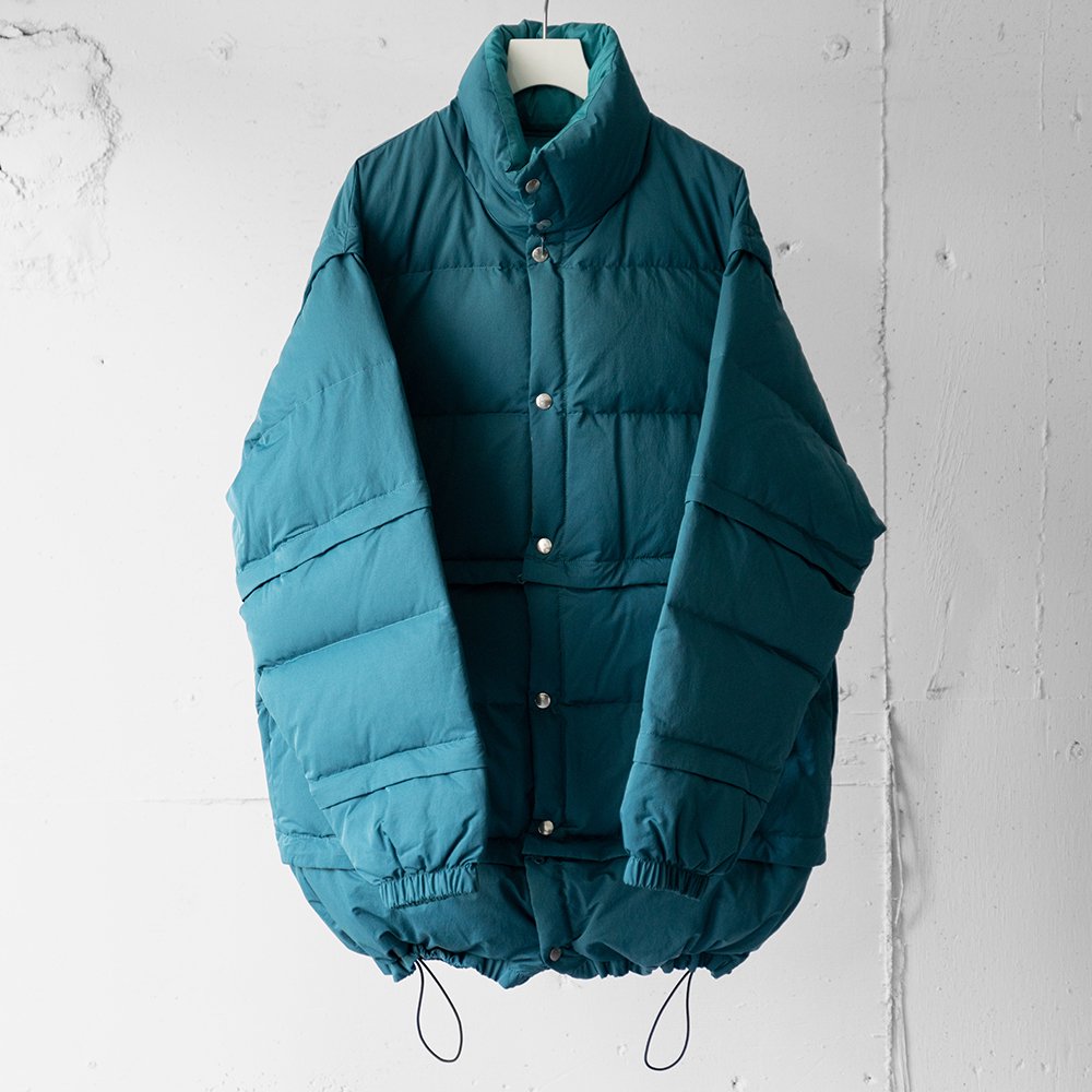 YOKE/ MULTI DETACHABLE RV DOWN JACKET "BLU"