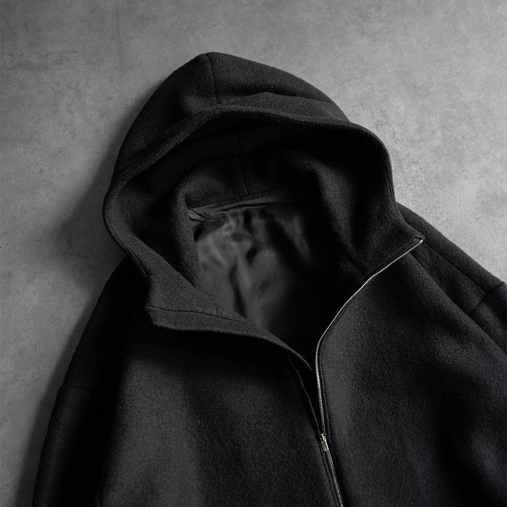 [40%OFF] Blanc YM/ -exclusive- Monster zip parka "Black"