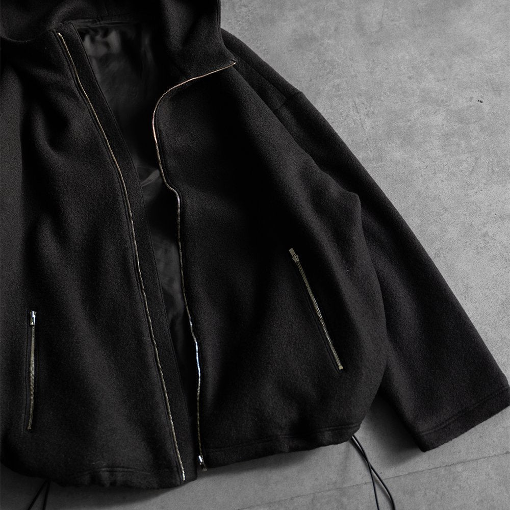 [40%OFF] Blanc YM/ -exclusive- Monster zip parka "Black"