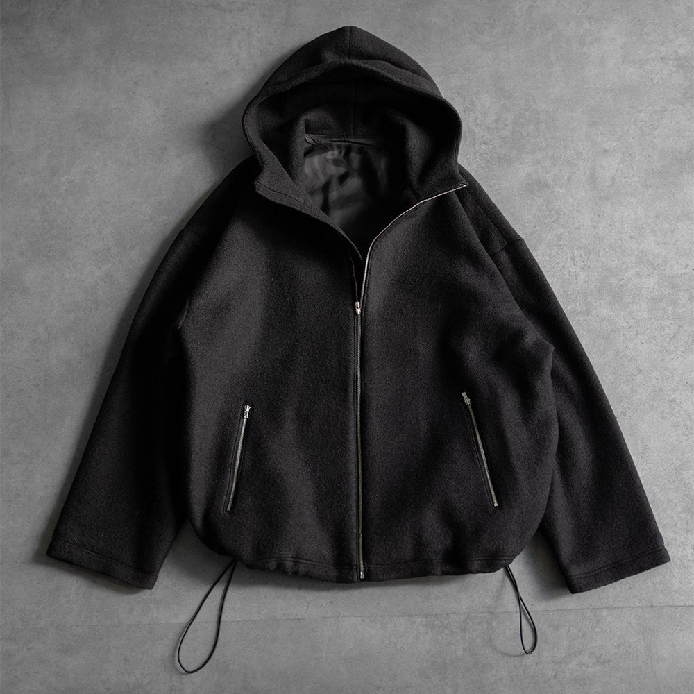 [40%OFF] Blanc YM/ -exclusive- Monster zip parka "Black"