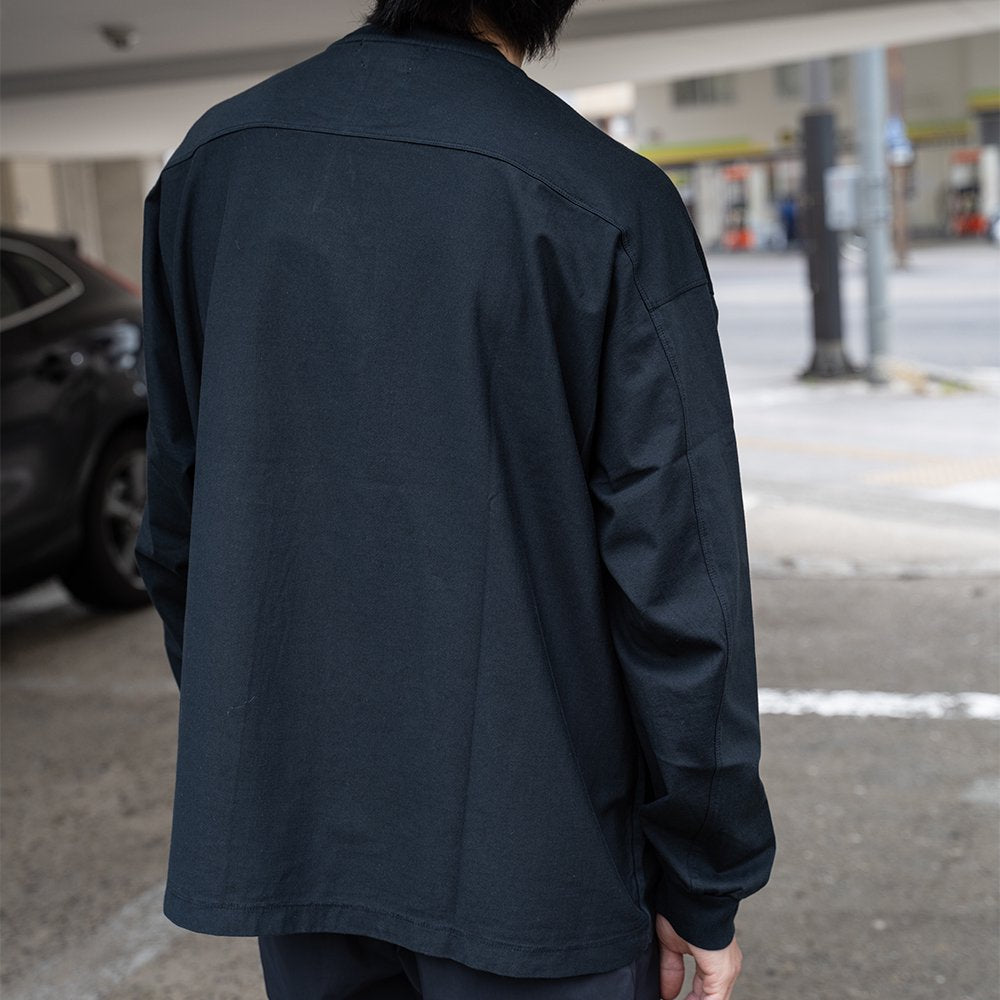 YOKE/ YOKE T-SHIRT LONG SLEEVES "BLACK"