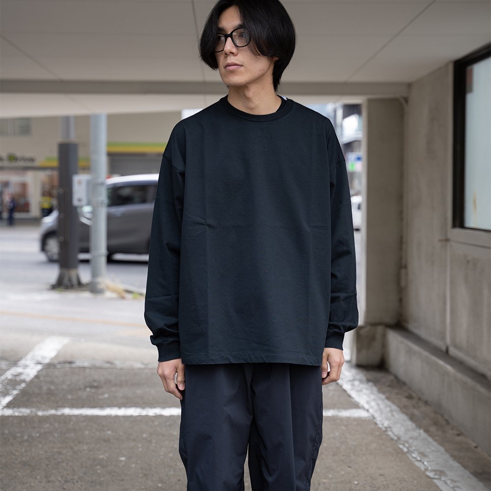 YOKE/ YOKE T-SHIRT LONG SLEEVES "BLACK"