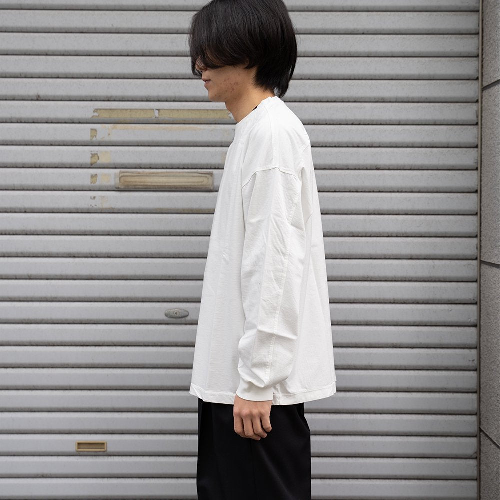 YOKE/ YOKE T-SHIRT LONG SLEEVES "WHITE"