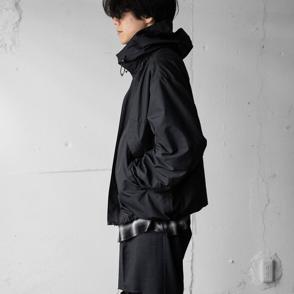 [40%OFF] ESSAY/ SLANT ZIP PARKA "Black"