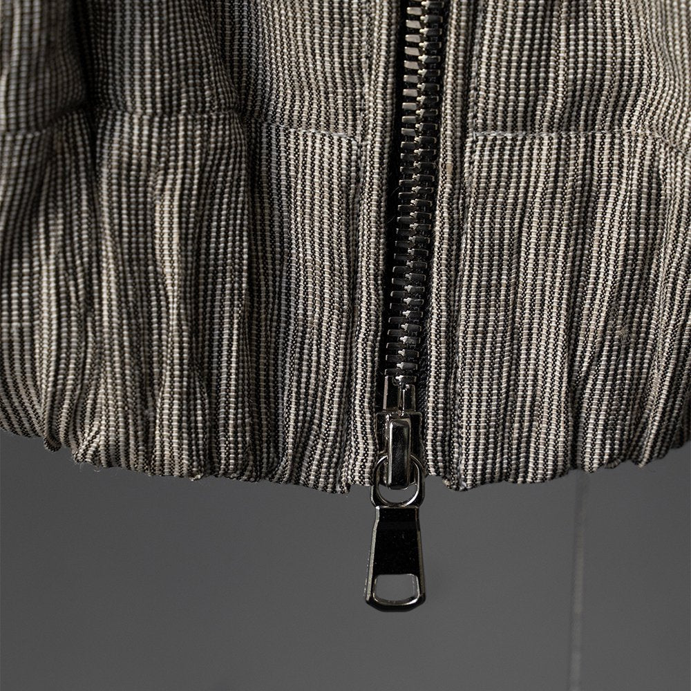 [40%OFF] SEEALL/ MINIMAL FLIGHT JACKET "STRIPE"