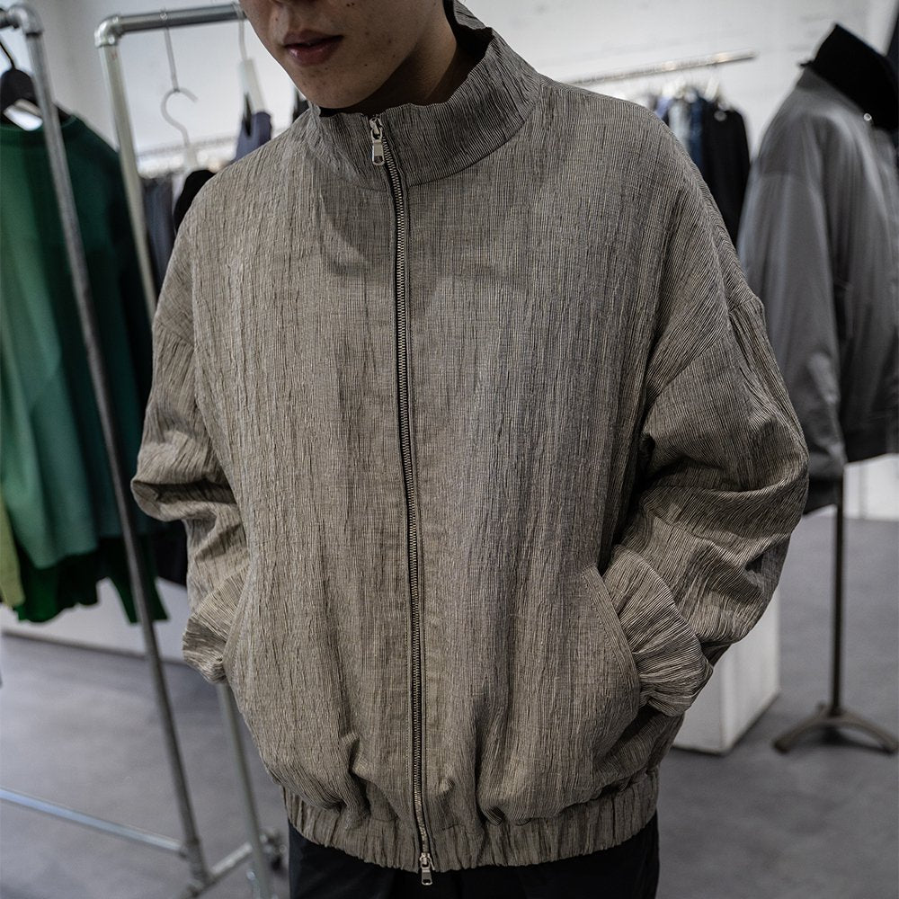 [40%OFF] SEEALL/ MINIMAL FLIGHT JACKET "STRIPE"