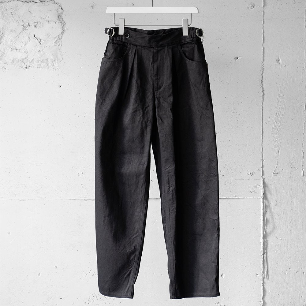 SAYATOMO / 2-Tack Denim Pants "Black"