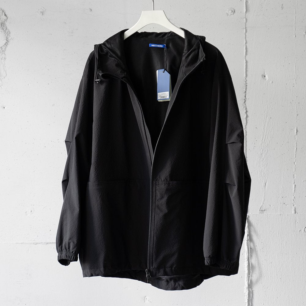 [40%OFF] NEITHERS/ Camper Hooded Jacket "BLACK"