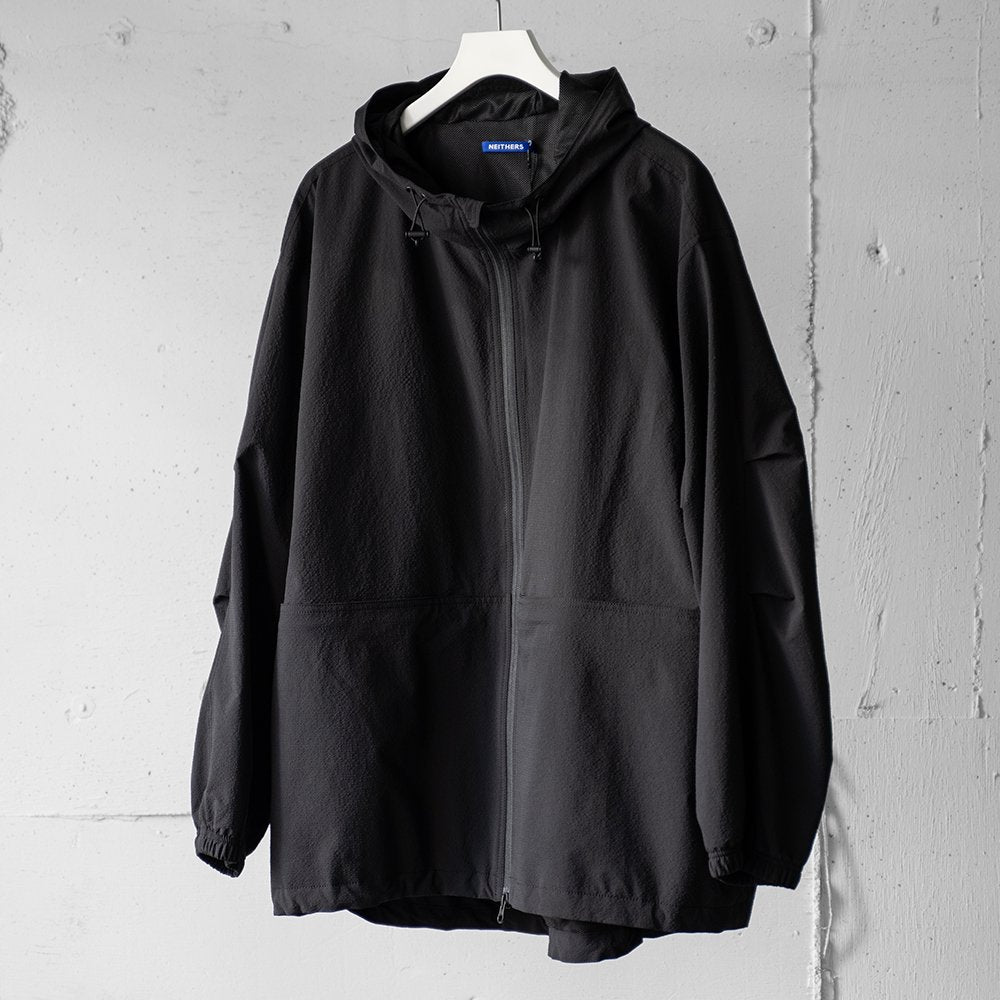 [40%OFF] NEITHERS/ Camper Hooded Jacket "BLACK"