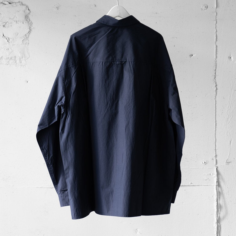 [40%OFF] NEITHERS/ Creator L/S Shirt "D.NAVY"