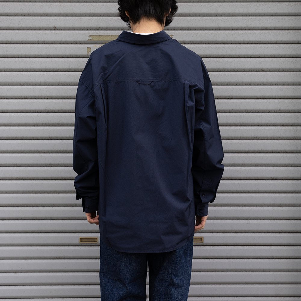 [40%OFF] NEITHERS/ Creator L/S Shirt "D.NAVY"