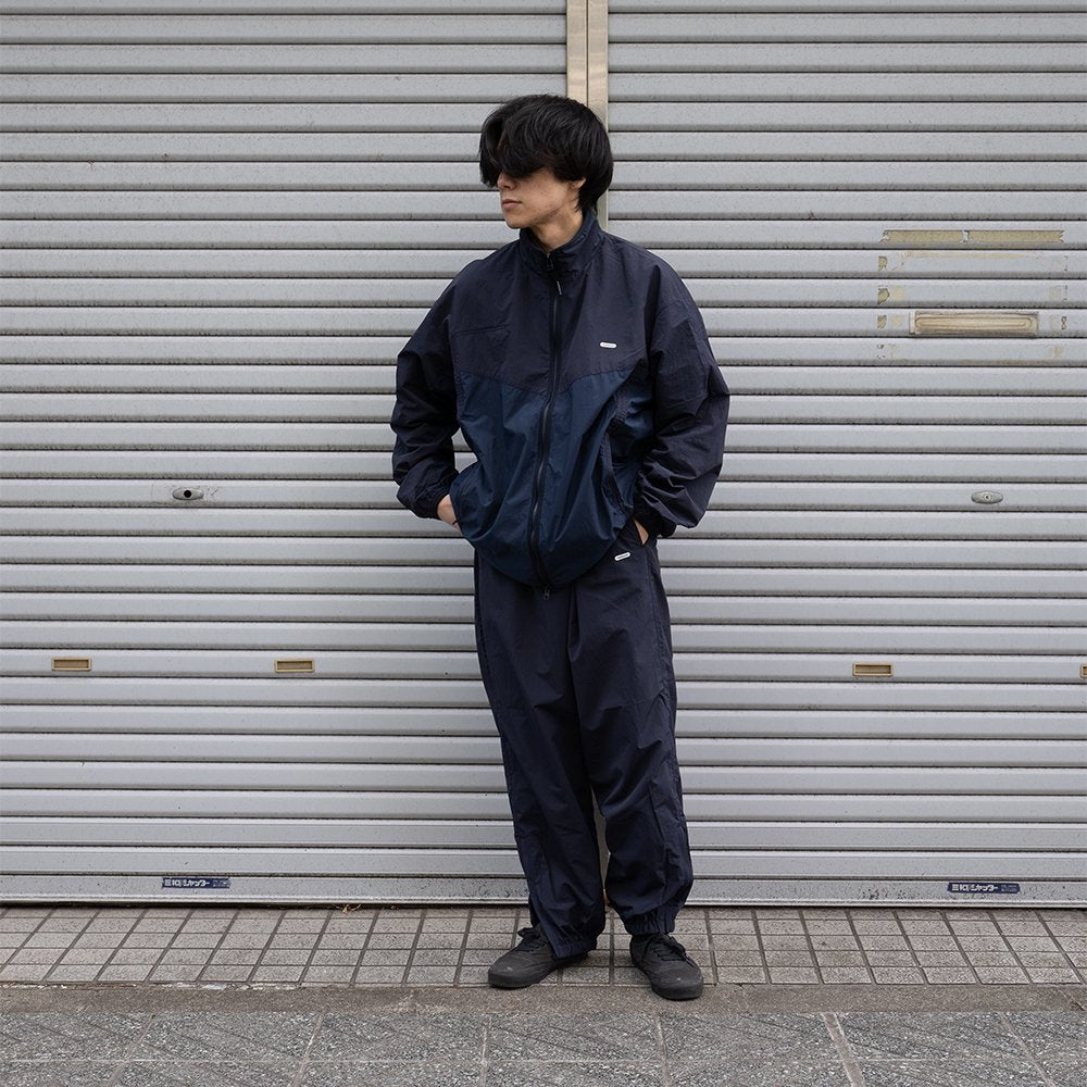 FARAH/ Nylon Jogger Pants "Navy"