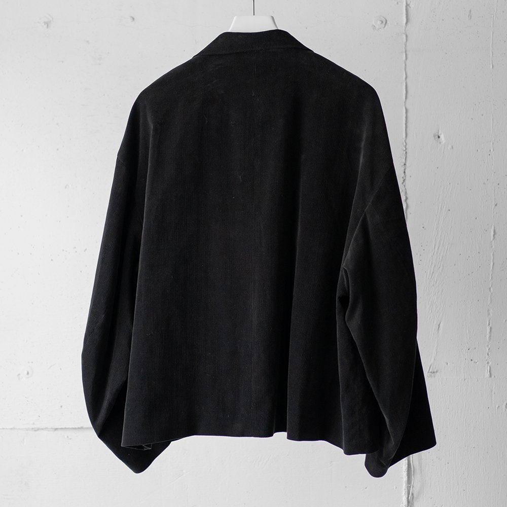 [40%OFF] Blanc YM/ -exclusive- Summer Corduroy Drizzler Jacket "Black"